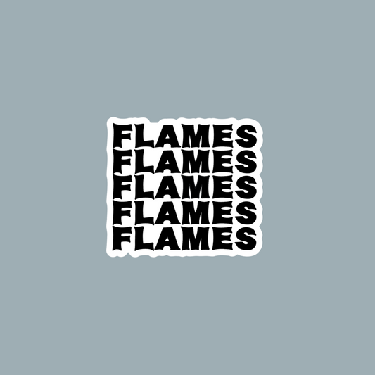 Flames Tag
